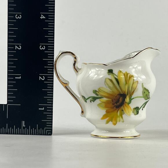 Paragon Brown Eyed Susan Creamer & Sugar Bowl Set Fine Bone China England Floral - Picture 10 of 16